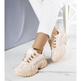 Mindy beige sneakers 1