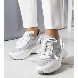 Grå wedge sneakers från Ann 1