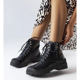 Kvinnors Black Shell Workers svart 1