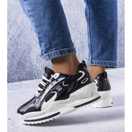 Svarta wedge sneakers från Germain 1