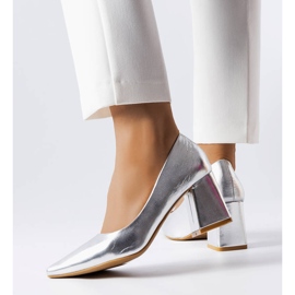 PA1 Fanchon silver pumps silver- 1