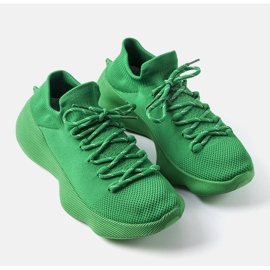 Théberge gröna sneakers för män 1