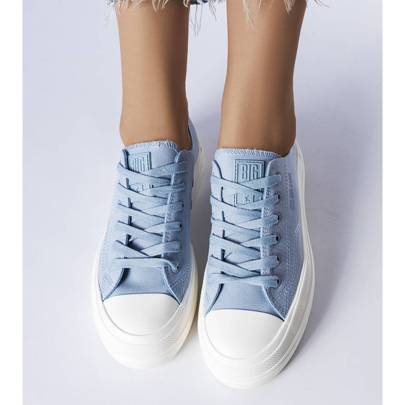 Blå sneakers Big Star LL274971 1