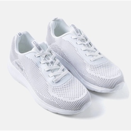 Vita och gråa Big Star sneakers för män JJ174286 1