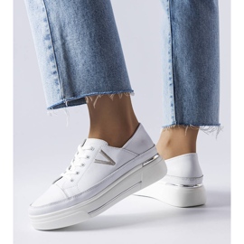 Vinceza Vincez vita ljusa sneakers 2