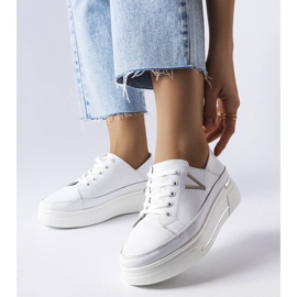 Vinceza Vincez vita ljusa sneakers 1