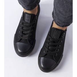 Big Star KK274009 sneakers i svart tyg 1