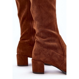 Sergio Leone Klassiska Harpen bruna mockastövlar 2