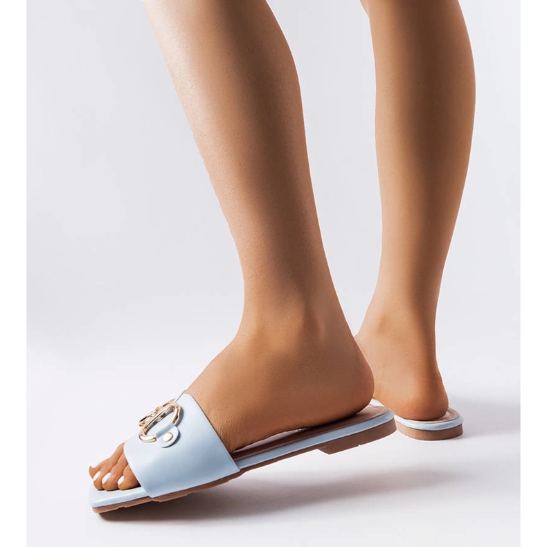 Blå eleganta rutschkanor med kedja från Corbin 2