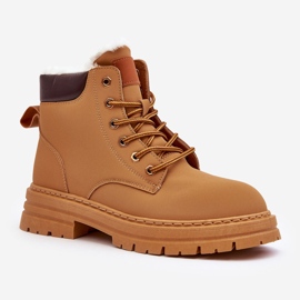 Camel Fenan Pälsisolerade fångare för kvinnor brun 1