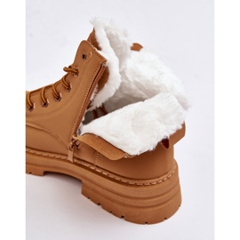 Camel Fenan Pälsisolerade fångare för kvinnor brun 2