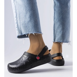 Big Star II275001 svarta tofflor 1