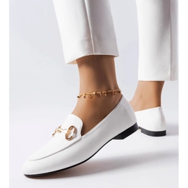 Philips vita loafers med spänne 1