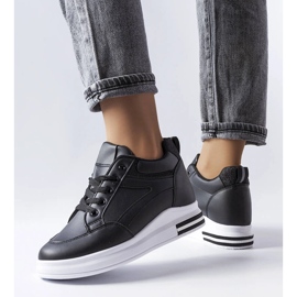 Bonevil svarta glitter sneakers 1