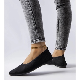 Svarta tygballerinor från Drouin 1