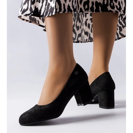 Svarta eleganta Picard pumps 1