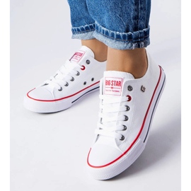 Big Star T274022101 vita klassiska sneakers 1