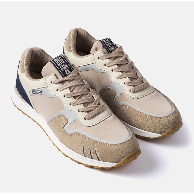 Big Star beige mocka sneakers LL174123 1