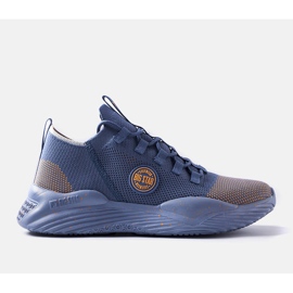 Blå Big Star sneakers för män LL174280 1