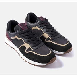 Big Star LL174125 svarta mocka sneakers 1