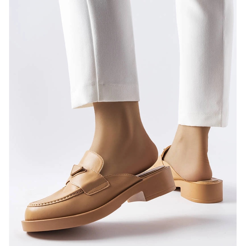 Bruna rutschkanor med inbyggd tå från Berkshire 1