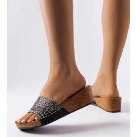 Svarta kilasandaler från Elitha 1