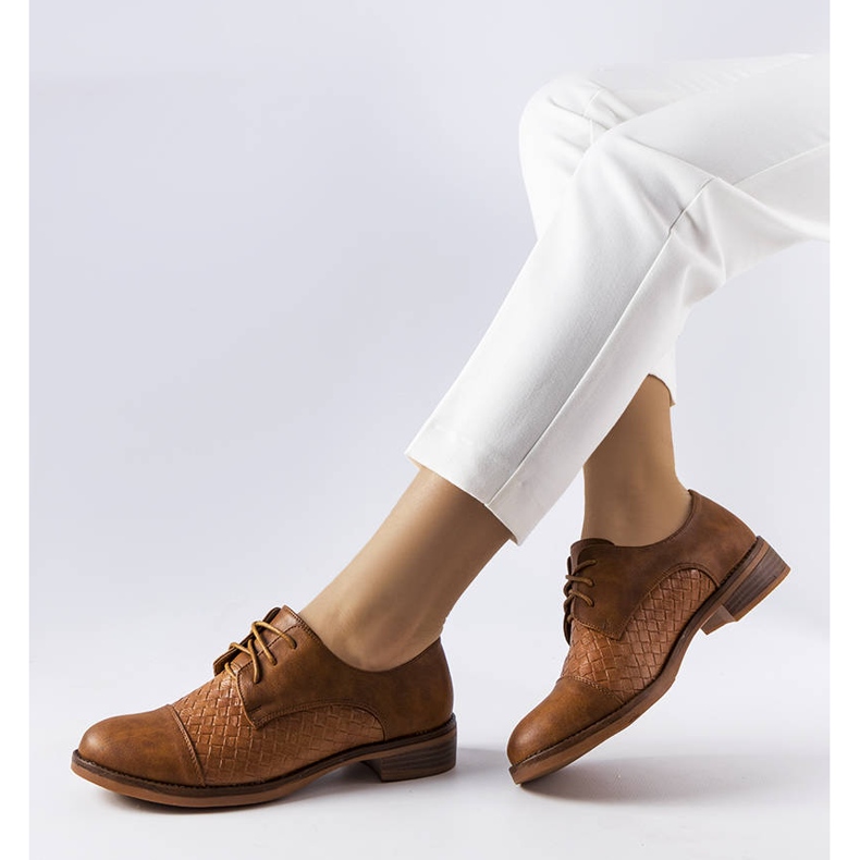 Bruna damskor Taupe 1