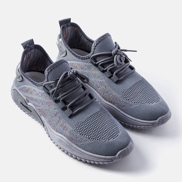 Gråa herrsneakers från James 1