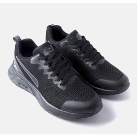 Vinceza Vincez svarta sneakers för män 1