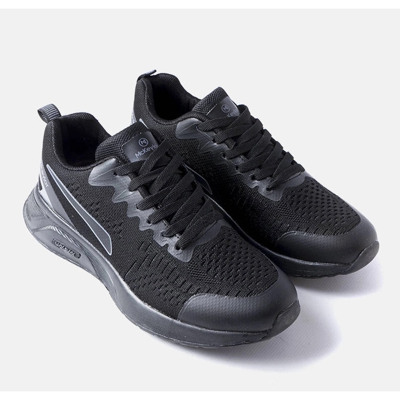 Vinceza Vincez svarta sneakers för män 1