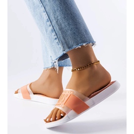 Beiga gummitofflor från Paris beige 1