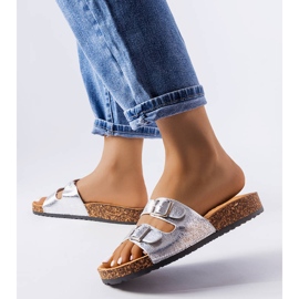 Cincinna silver korksula sliders 1