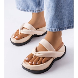 PA1 Beiga plattformsrutschbanor från Lachapelle beige 1