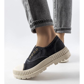 Svarta sneakers från Walton 1