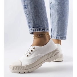 Vita sneakers från Walton 1