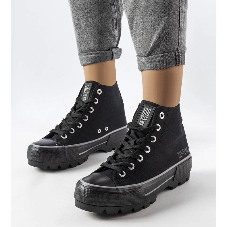 Svarta ankelboots Big Star LL274155 1