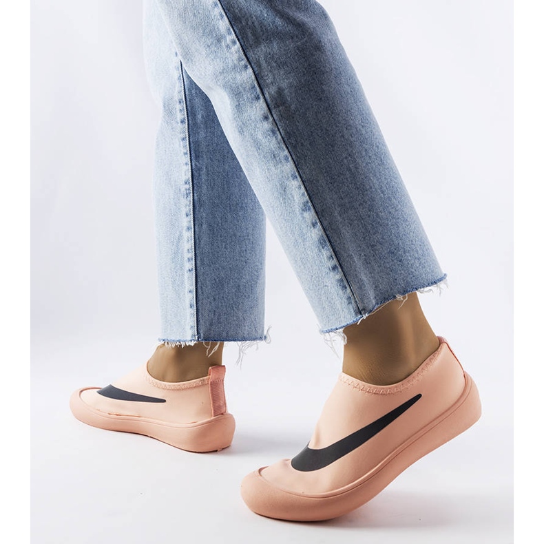 Stover rosa elastiska sneakers 1