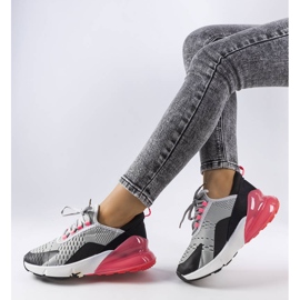 Court grå sport sneakers 1