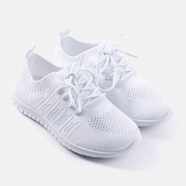 Waycross vita sneakers för barn 1