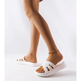 Coudert vita gummitofflor 1