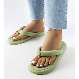 Smithfield gröna chunky flip-flops 1