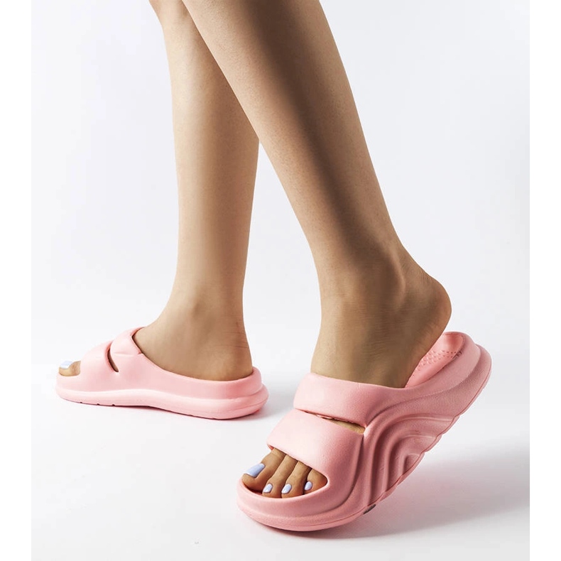 Rosa gummitofflor från Geneve 2