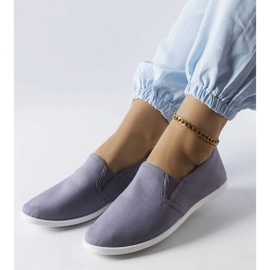 Inna Sneakers i grått tyg från Quincy 1