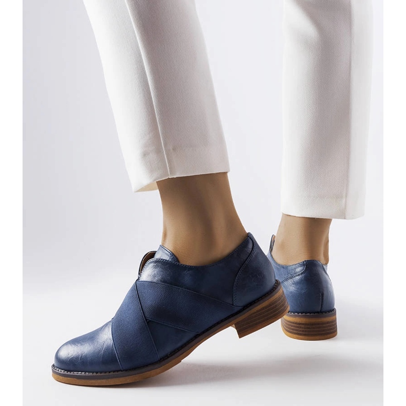 Marinblå skor LS5379 1