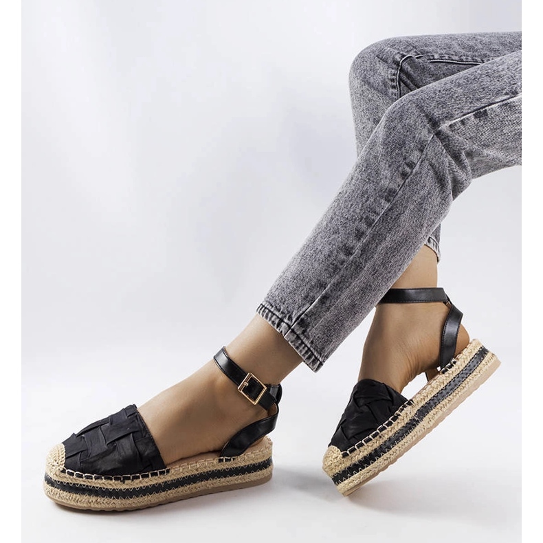 Svarta espadrillor från Lafrenière 1