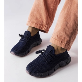 Inna Marinblå sportsneakers från Élodie 1