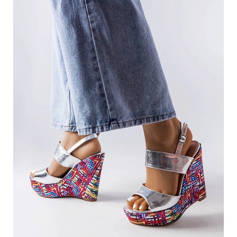 Silverprydda kilsandaler från Westtide silver- 1