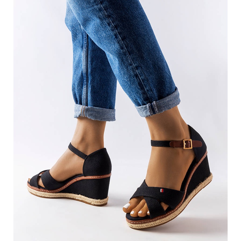 Svarta espadrillor från Eleonora 1