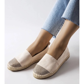 Beige espadrille loafers från Magali 1