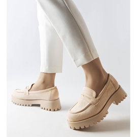 Inna Beiga skor i ekomocka från Dina beige 2